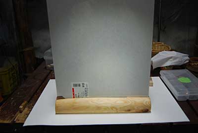 とりあえず台座が完成しました。