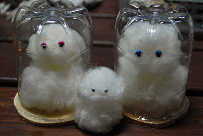 追加で、お父さんと子供も作ってみました。