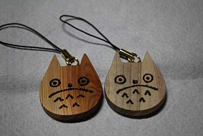 某キャラ風のストラップを作ることにしました。
