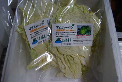 干しキャベツは、セミドライ（半乾き）で出品してみました。