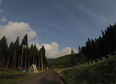 夕方近くになって晴れて来ました。