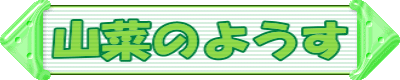 山菜のようす 