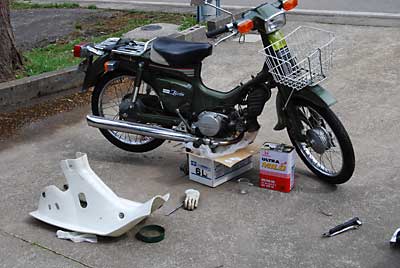 愛車のバーディを点検整備しました。