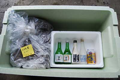 雪室に蕎麦とお酒を追加することにしました。