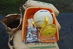 種まき材料一式