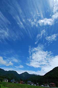 みごとな青空と雲