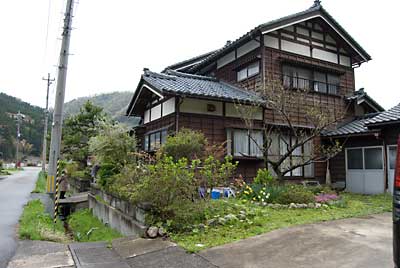 母の実家です。