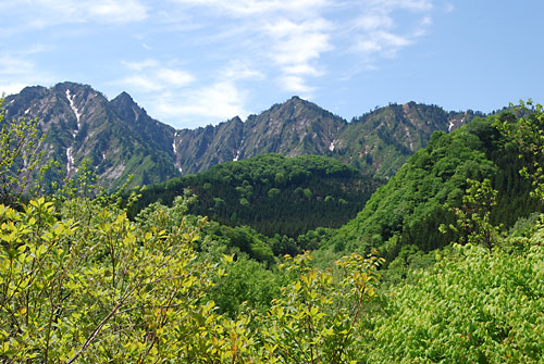 足拍子山方面です。