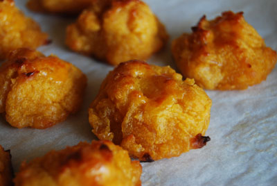 スイートポテト、焼き色がきれいでしょう。