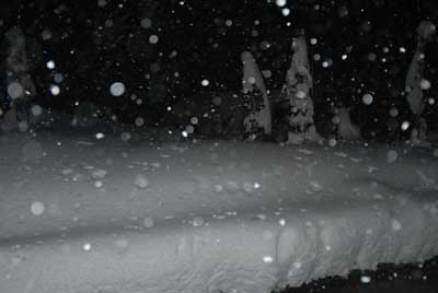 天気予報では、雪は峠を越えたようですが