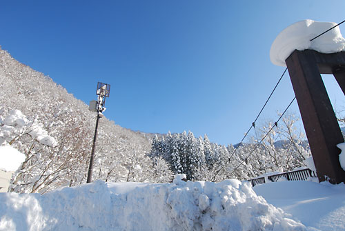 青空が……、きれいです！