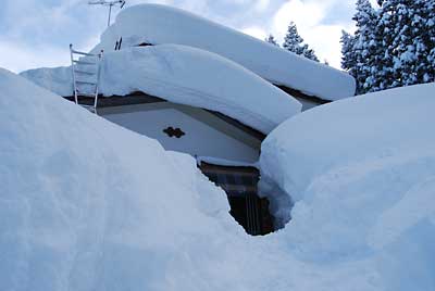 除雪ボランティアの方々が来てくれました。