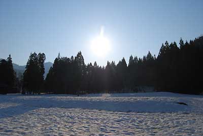 朝陽が気持ち良かったです！