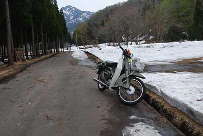 暖かくなって来ましたので、愛車のバーディに火を入れました。
