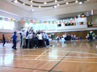 町の高齢者運動会の役員としてお手伝いに行って来ました。