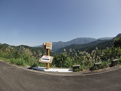 展望台も新しい看板と地図がついていました。