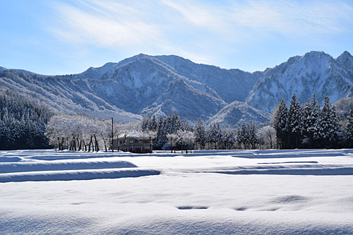 昨日の雪で、絶景です！
