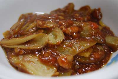 白ナスが、とろけるようでとっても美味しく出来ました。