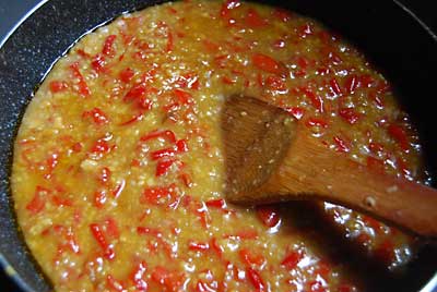 やわらかめに仕上げた方が美味しいです。