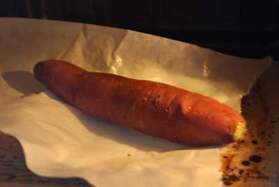クイックイーストの簡単な焼き芋の仕方です。