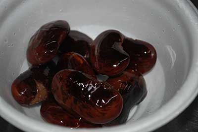 廃豆ですが、それなりに美味しく出来ました。