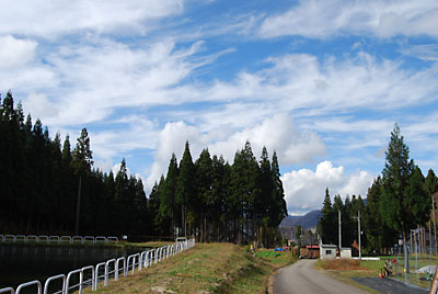 うれしいことに天気予報に反してお日様が顔を見せてくれました。