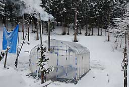 また雪になってしまいました