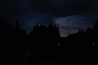 最近は、あっという間に暗くなってしまいます。